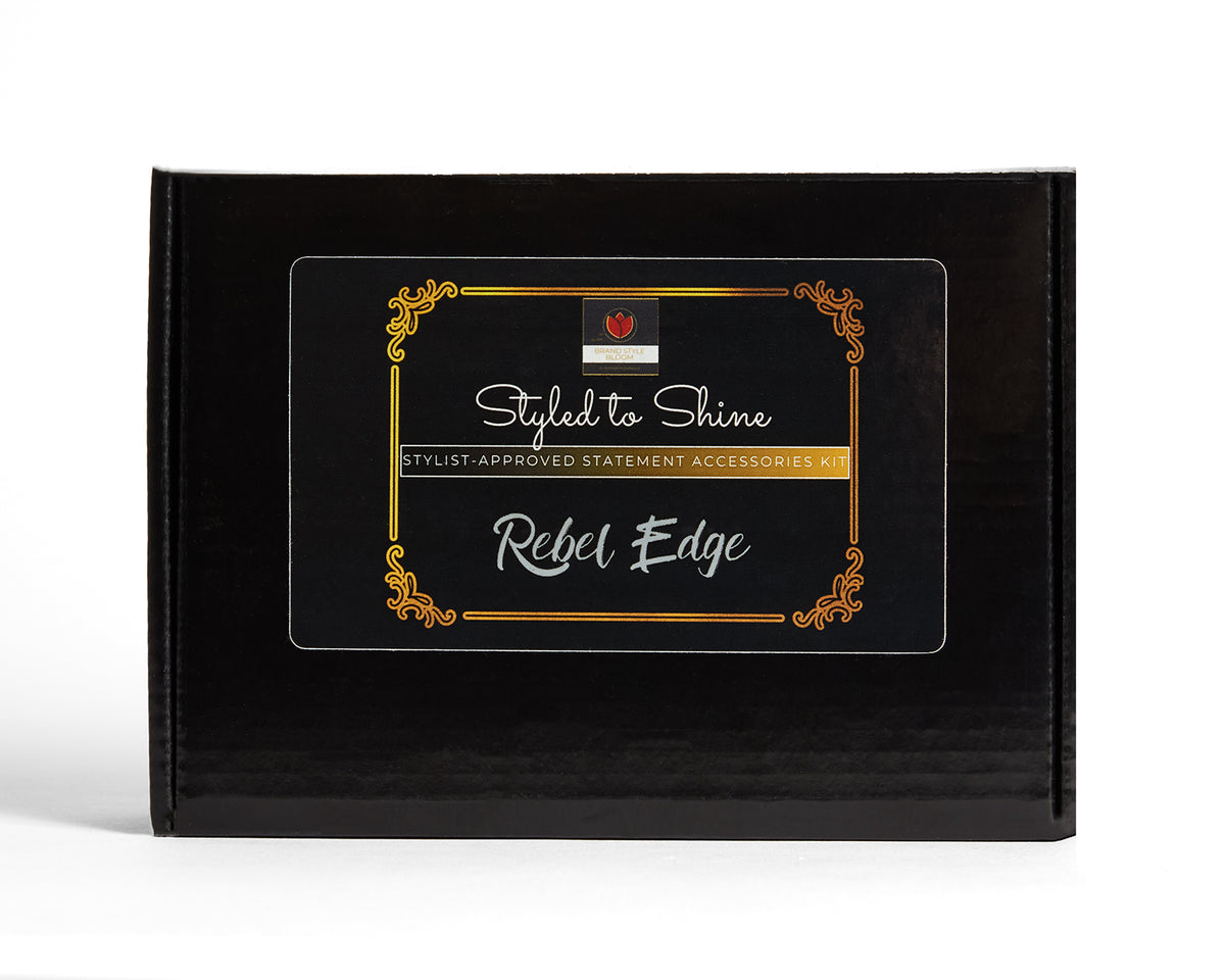 Styled to Shine on Camera Statement Accessories Kit: REBEL EDGE