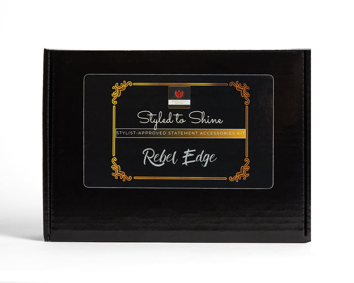 Styled to Shine on Camera Statement Accessories Kit: REBEL EDGE