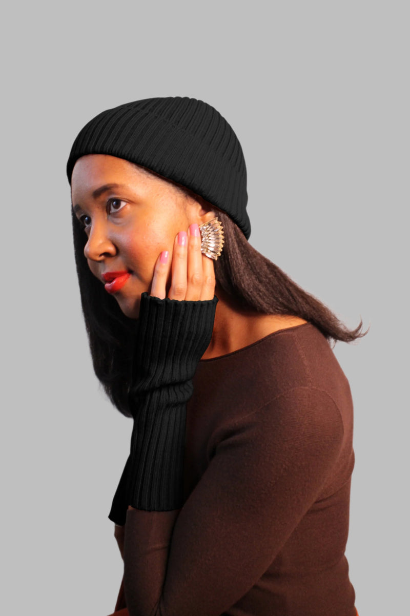 The Merino Fingerless Mittens - The Collection by Brand, Style & Bloom