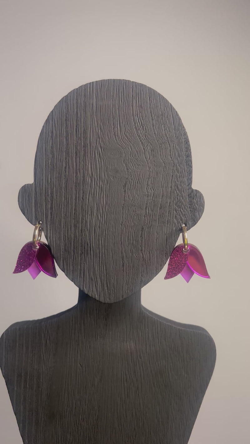 Tulip Gold-Filled Earrings